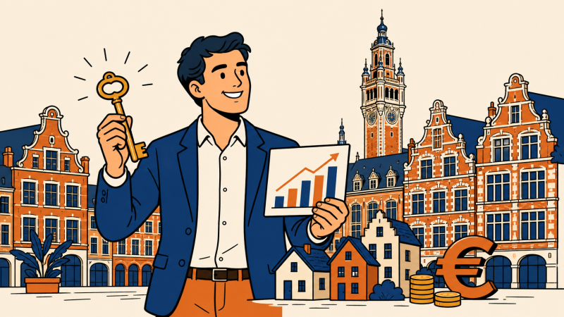 Investir à Lille en 2026 : meilleurs quartiers, prix et rendement locatif