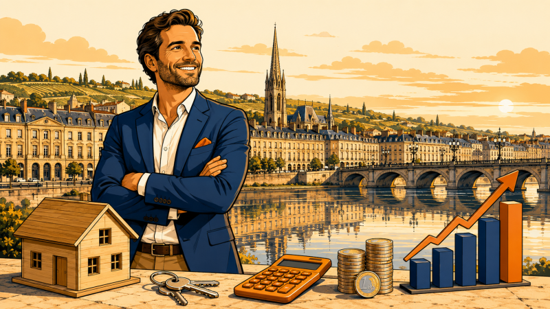 Investir à Bordeaux en 2026 : meilleurs quartiers, prix et rendement locatif